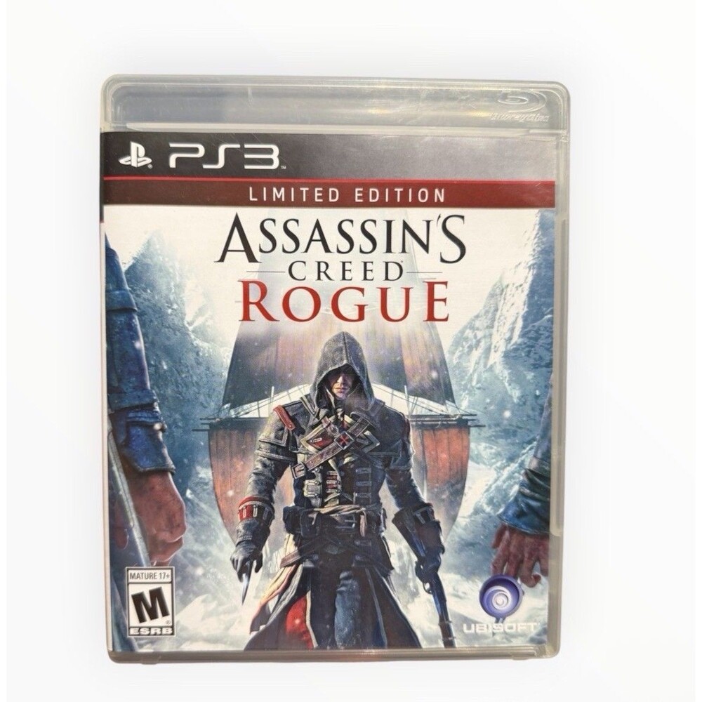 Assassin’s Creed Rogue Limited Edition PS3 PlayStation 3 Complete Ubisoft Tested